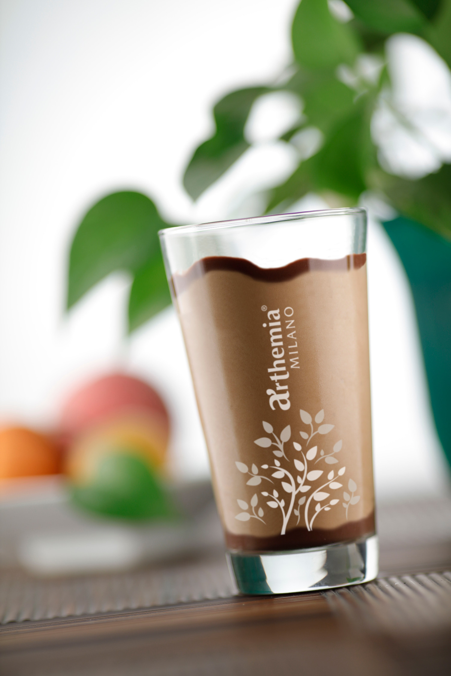 AR Glas Frozen Cappuccino met cream donker