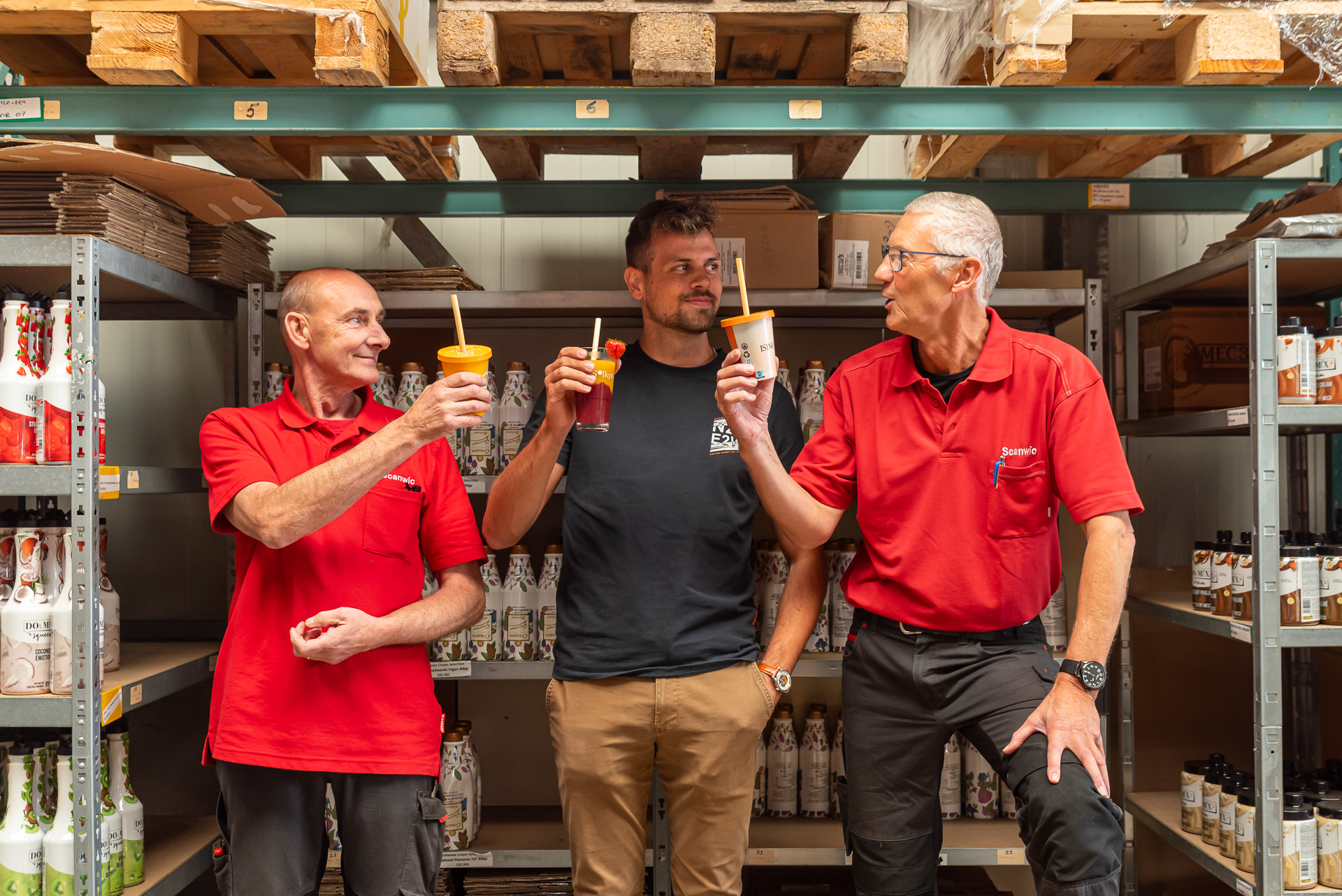 zelfgemaakte ijsdrank